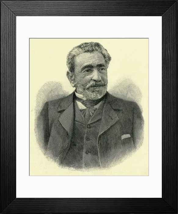 Framed Print : Señor Sagasta, Spanish Prime Minister, c1900. Creator: Unknown Framed Print : Señor Sagasta, Spanish Prime Minister, c1900. Creator: Unknown