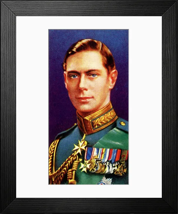 Framed Print : His Majesty King George VI, 1937. Creator: Unknown Framed Print : His Majesty King George VI, 1937. Creator: Unknown