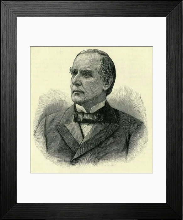 Framed Print : President McKinley, c1900. Creator: Unknown Framed Print : President McKinley, c1900. Creator: Unknown