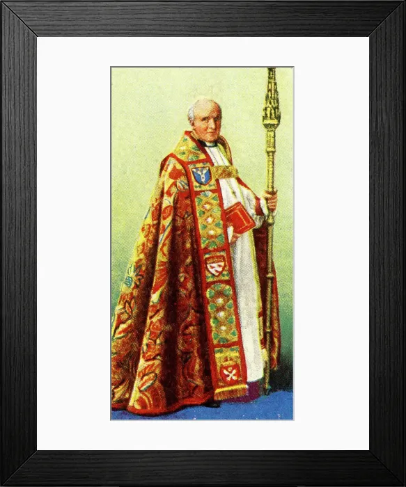 Framed Print : Archbishop of Canterbury, 1937. Creator: Unknown Framed Print : Archbishop of Canterbury, 1937. Creator: Unknown