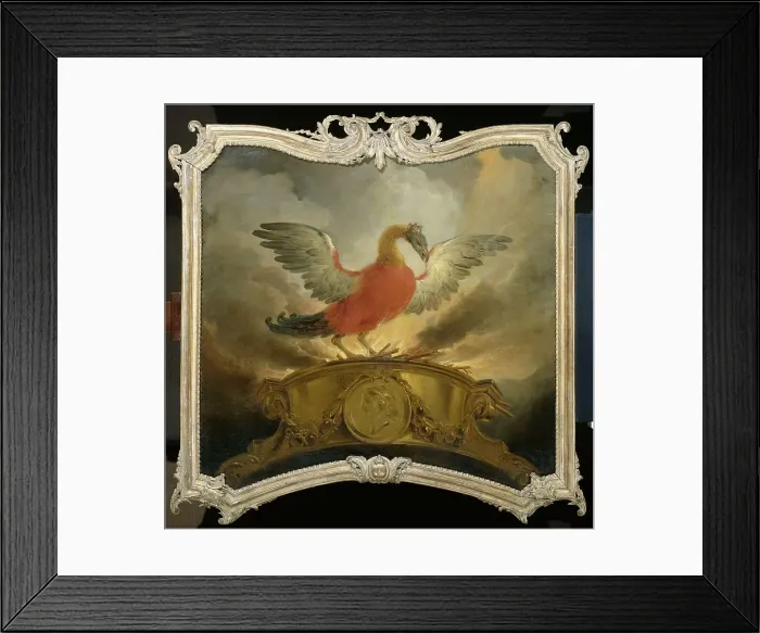 Framed Print : The Phoenix, 1720-1750. Creator: Cornelis Troost Framed Print : The Phoenix, 1720-1750. Creator: Cornelis Troost