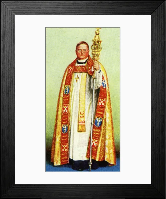 Framed Print : Archbishop of York, 1937. Creator: Unknown Framed Print : Archbishop of York, 1937. Creator: Unknown