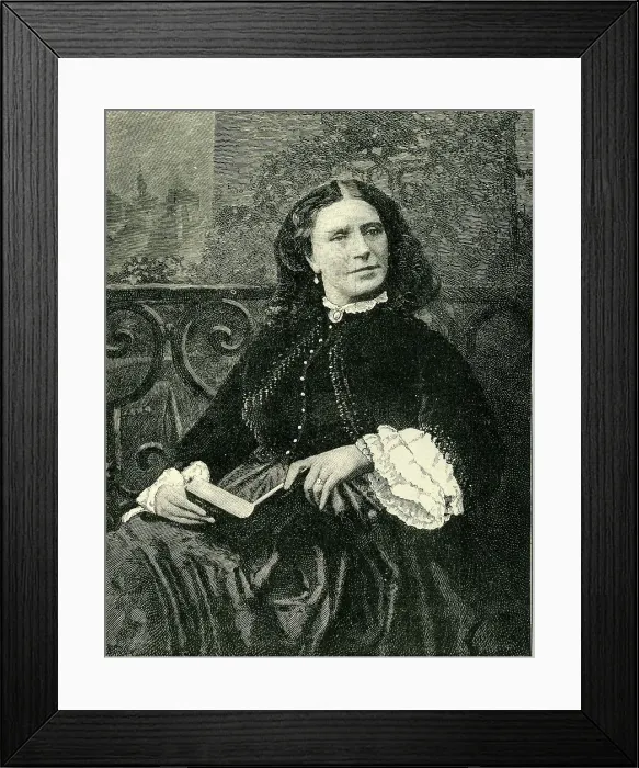 Framed Print : Lady Martin (Helen Faucit), c1880s?, (c1900). Creator: Unknown Framed Print : Lady Martin (Helen Faucit), c1880s?, (c1900). Creator: Unknown