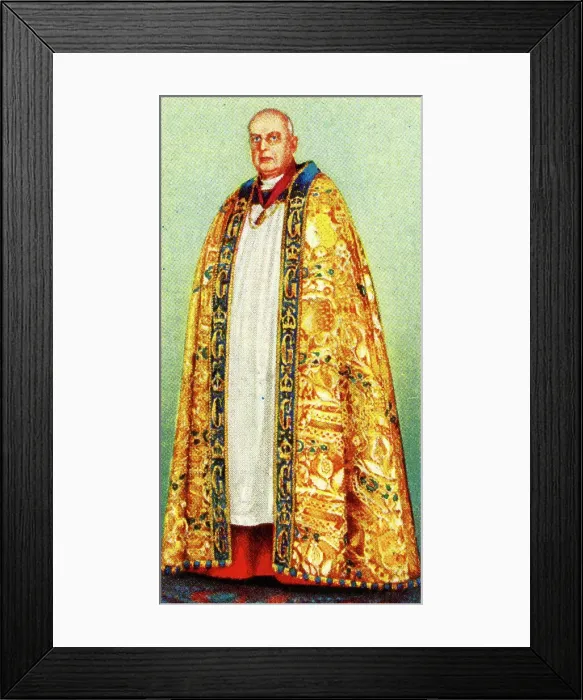Framed Print : Dean of Westminster, 1937. Creator: Unknown Framed Print : Dean of Westminster, 1937. Creator: Unknown