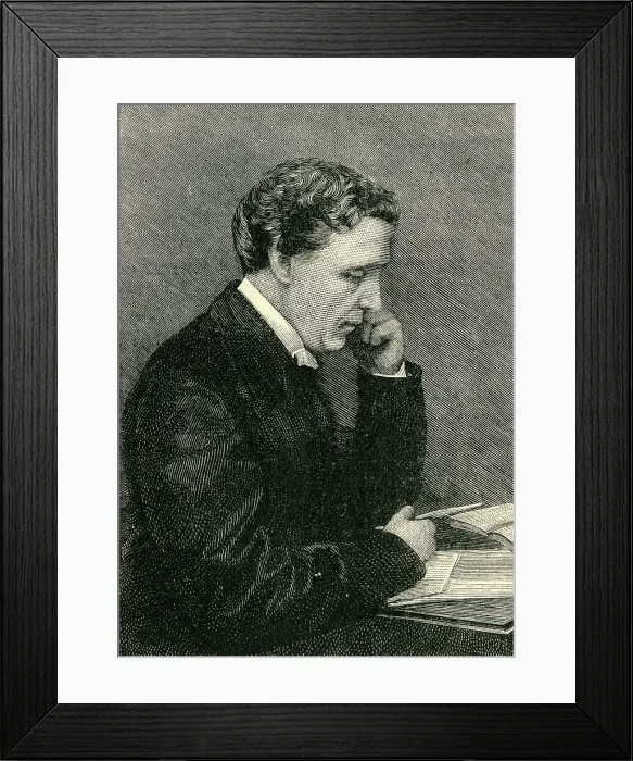 Framed Print : Lewis Carroll, c1900. Creator: Unknown Framed Print : Lewis Carroll, c1900. Creator: Unknown
