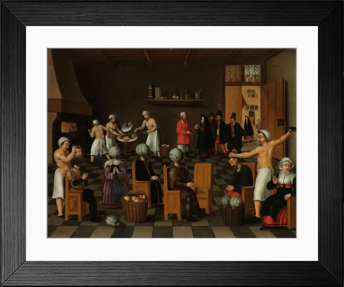 Framed Print : The Legend of the Baker of Eekloo, 1550-1650. Creator: Unknown Framed Print : The Legend of the Baker of Eekloo, 1550-1650. Creator: Unknown