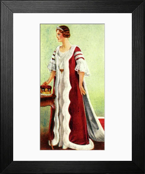 Framed Print : A Marchioness, 1937. Creator: Unknown Framed Print : A Marchioness, 1937. Creator: Unknown