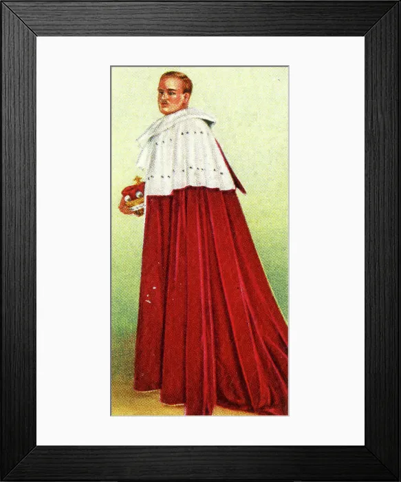 Framed Print : A Baron, 1937. Creator: Unknown Framed Print : A Baron, 1937. Creator: Unknown