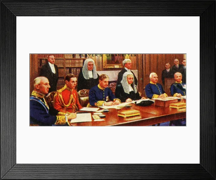 Framed Print : Court of Claims in Session, 1937. Creator: Unknown Framed Print : Court of Claims in Session, 1937. Creator: Unknown