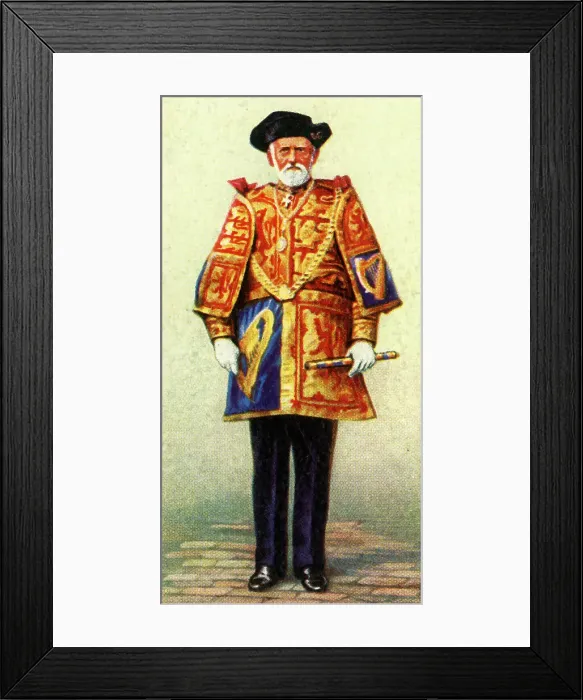 Framed Print : Lord Lyon King of Arms, 1937. Creator: Unknown Framed Print : Lord Lyon King of Arms, 1937. Creator: Unknown
