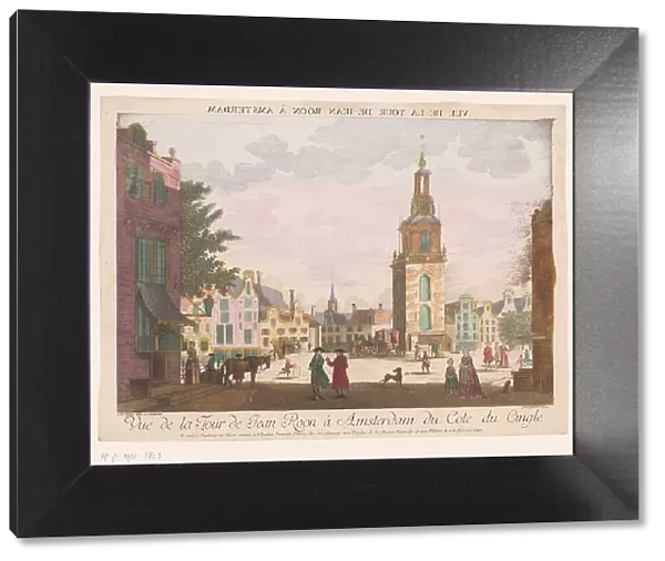 View of Jan Roodenpoort tower in Amsterdam, 1755-1779. Creator: Balthasar Friedrich Leizelt