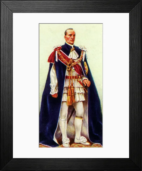 Framed Print : The Order of the Garter, 1937. Creator: Unknown Framed Print : The Order of the Garter, 1937. Creator: Unknown
