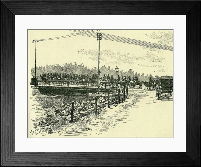 Framed Print : A Boer Commando, c1900. Creator: Unknown Framed Print : A Boer Commando, c1900. Creator: Unknown