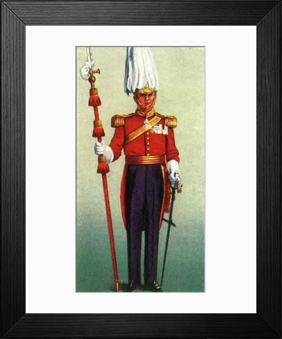 Framed Print : Officer of H.M.'s Bodyguard of Hon. Corps of Gentlemen-At-Arms, 1937. Creator: Unknown Framed Print : Officer of H.M.'s Bodyguard of Hon. Corps of Gentlemen-At-Arms, 1937. Creator: Unknown