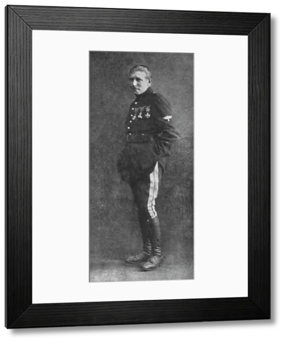 Framed Print : Les Citations de nos Aviateurs; Le sous-lieutenant Nungesser, 1916. Creator: Unknown Framed Print : Les Citations de nos Aviateurs; Le sous-lieutenant Nungesser, 1916. Creator: Unknown