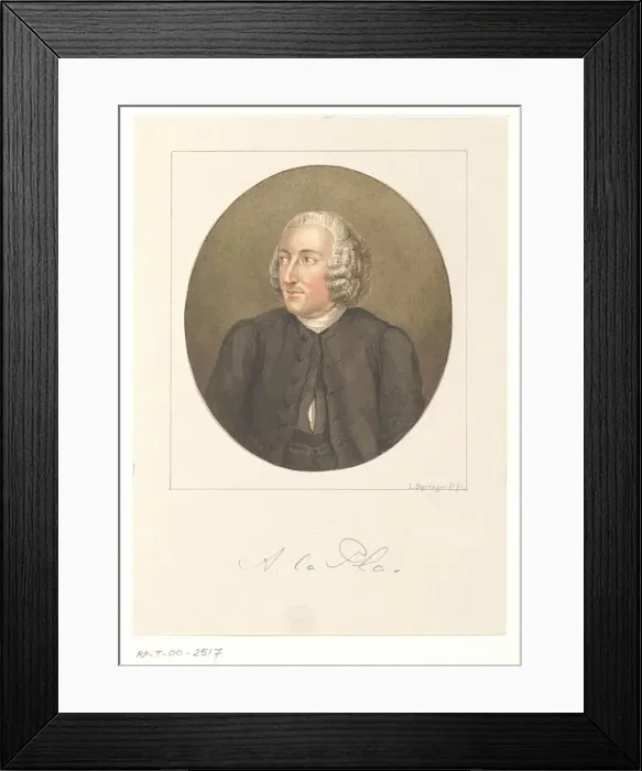 Framed Print : Portrait of Dr. Andreas La Pla, 1841-1894. Creator: Leendert Springer Framed Print : Portrait of Dr. Andreas La Pla, 1841-1894. Creator: Leendert Springer