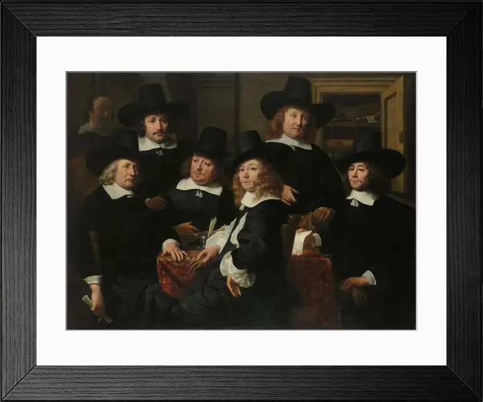 Framed Print : Six Regents and the Beadle of the Nieuwezijds Institute for the Outdoor Relief of the Poor, Amsterda Creator: Ferdinand Bol Framed Print : Six Regents and the Beadle of the Nieuwezijds Institute for the Outdoor Relief of the Poor, Amsterda Creator: Ferdinand Bol