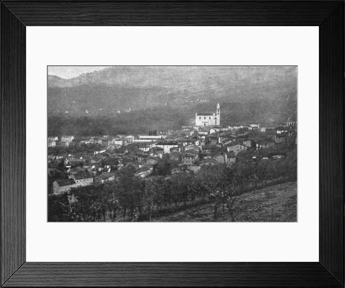 Framed Print : Arret et recul Autrichiens; Arsiero, d'ou l'ennemi a ete chasse par la contre-offensive du... 1916 Creator: Unknown Framed Print : Arret et recul Autrichiens; Arsiero, d'ou l'ennemi a ete chasse par la contre-offensive du... 1916 Creator: Unknown