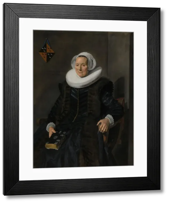 Framed Print : Portrait of Maritge Claesdr Vooght, 1639. Creator: Frans Hals Framed Print : Portrait of Maritge Claesdr Vooght, 1639. Creator: Frans Hals