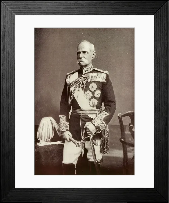 Framed Print : Field-Marshal Earl Roberts, c1900. Creator: Robinson Framed Print : Field-Marshal Earl Roberts, c1900. Creator: Robinson