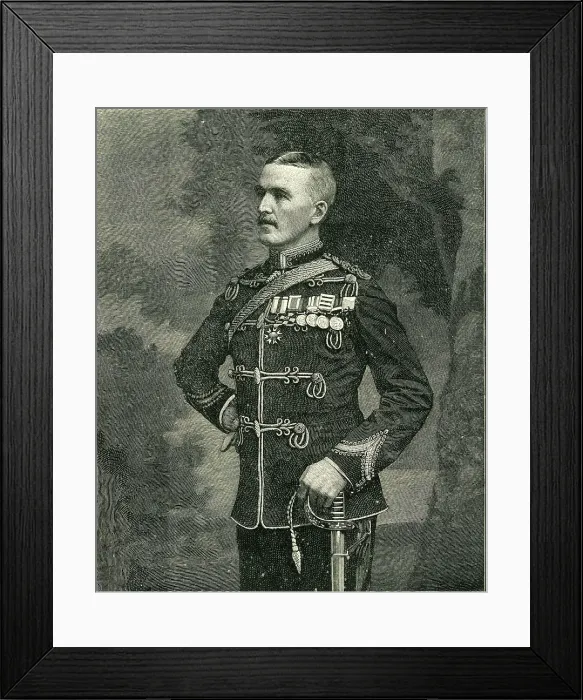Framed Print : Colonel Sir James Willcocks, c1900. Creator: Unknown Framed Print : Colonel Sir James Willcocks, c1900. Creator: Unknown
