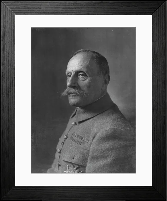 Framed Print : Le General Foch, 1916. Creator: H.A. Demay Framed Print : Le General Foch, 1916. Creator: H.A. Demay