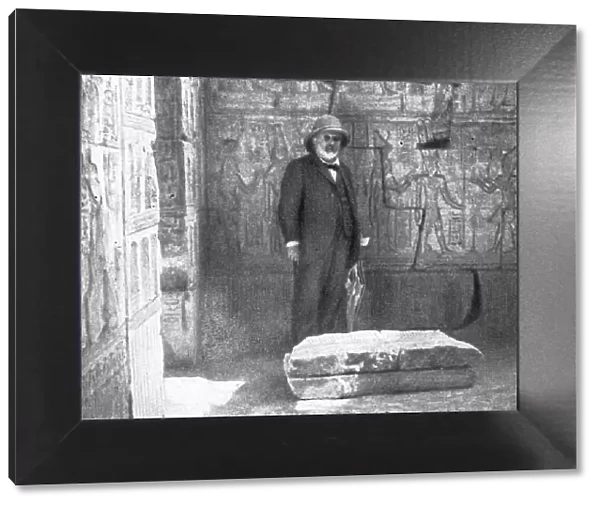 M. Gaston Maspero; L'egyptologue Maspero, photographie en janvier 1912 alors qu'il... 30 juin 1916 Creator: Unknown