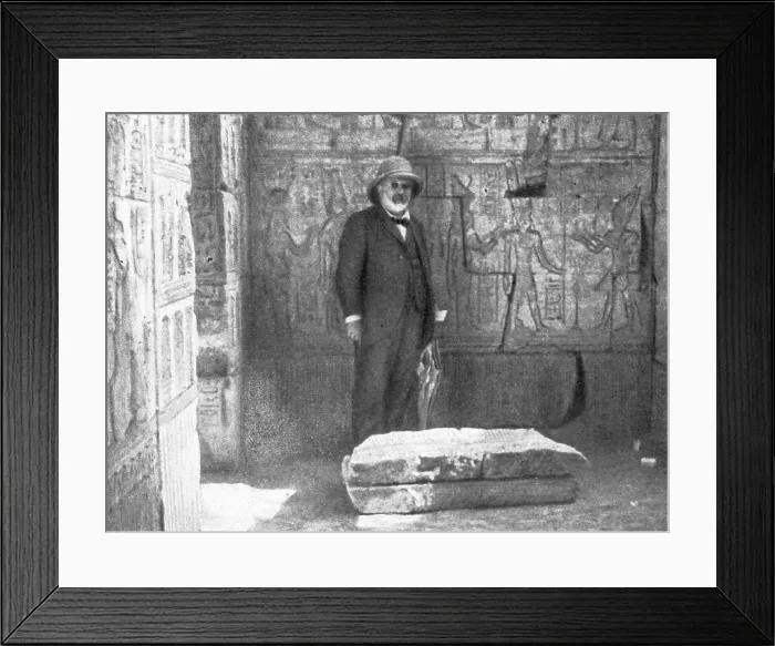 Framed Print : M. Gaston Maspero; L'egyptologue Maspero, photographie en janvier 1912 alors qu'il... 30 juin 1916 Creator: Unknown Framed Print : M. Gaston Maspero; L'egyptologue Maspero, photographie en janvier 1912 alors qu'il... 30 juin 1916 Creator: Unknown