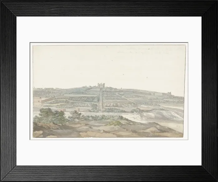 Framed Print : View of Vedala Palace of the Grand Master, located in the Boschetto, Malta, 1778. Creator: Louis Ducros Framed Print : View of Vedala Palace of the Grand Master, located in the Boschetto, Malta, 1778. Creator: Louis Ducros