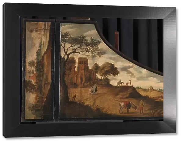 Lid of a harpsichord, c.1625-c.1650. Creator: Gerard van der Horst
