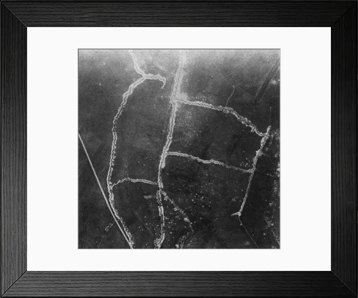 Framed Print : La preparation de l'offensive de la Somme; destruction des tranchees ennemies, 1.La... 1916. Creator: Unknown Framed Print : La preparation de l'offensive de la Somme; destruction des tranchees ennemies, 1.La... 1916. Creator: Unknown