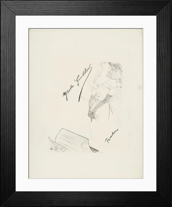 Framed Print : Frontispiece for the Yvette Guilbert Album, 1898. Creator: Toulouse-Lautrec, Henri, de (1864-1901). Frontispiece for the Yvette Guilbert Album, 1898. Creator: Toulouse-Lautrec, Henri, de (1864-1901) Framed Print : Frontispiece for the Yvette Guilbert Album, 1898. Creator: Toulouse-Lautrec, Henri, de (1864-1901). Frontispiece for the Yvette Guilbert Album, 1898. Creator: Toulouse-Lautrec, Henri, de (1864-1901)