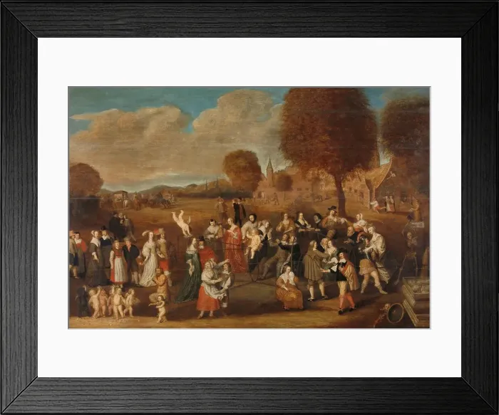 Framed Print : The marriage trap: an allegory of marriage, 1647. Creator: Hendrik Noorderwiel Framed Print : The marriage trap: an allegory of marriage, 1647. Creator: Hendrik Noorderwiel