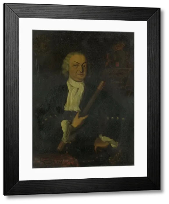 Framed Print : Hendrik Swaardecroon, Governor-General, 1750-1800. Creator: Unknown Framed Print : Hendrik Swaardecroon, Governor-General, 1750-1800. Creator: Unknown