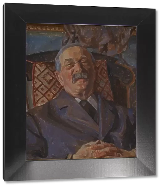 Maleren Theodor Philipsen, 1919. Creator: Peter Hansen