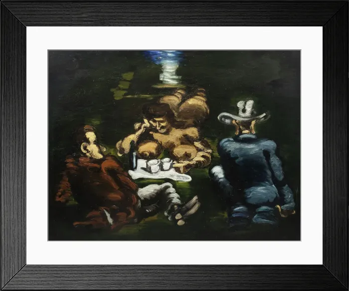 Framed Print : Luncheon on the Grass, 1920. Creator: Vilhelm Lundstrom Framed Print : Luncheon on the Grass, 1920. Creator: Vilhelm Lundstrom