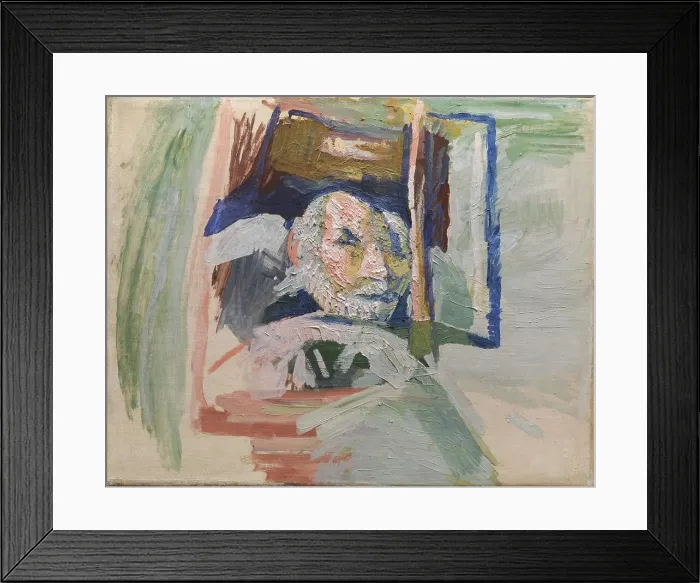 Framed Print : Self-Portrait, 1941. Creator: Niels Larsen Stevns Framed Print : Self-Portrait, 1941. Creator: Niels Larsen Stevns