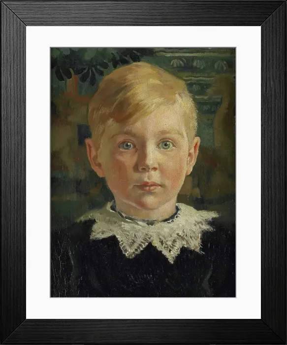 Framed Print : Portait of Joseph Luns when young, 1914-1915. Creator: Huib Luns Framed Print : Portait of Joseph Luns when young, 1914-1915. Creator: Huib Luns