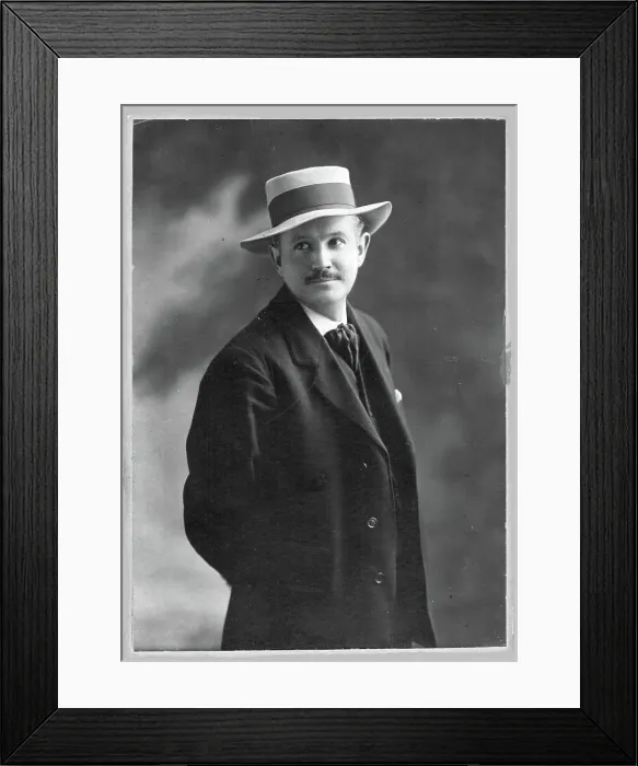 Framed Print : Portrait of the composer Gabriel Dupont (1878-1914), 1901. Creator: Anonymous Framed Print : Portrait of the composer Gabriel Dupont (1878-1914), 1901. Creator: Anonymous