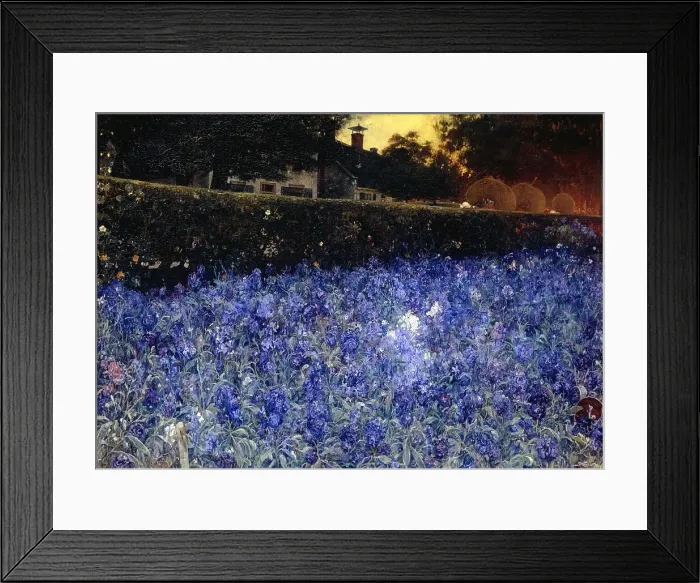 Framed Print : July (‘Summer Luxuriance'), c.1890-c.1910. Creator: Jac van Looij Framed Print : July (‘Summer Luxuriance'), c.1890-c.1910. Creator: Jac van Looij