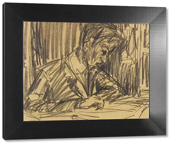 Self-portrait, ca 1905-1906. Creator: Kirchner, Ernst Ludwig (1880-1938)