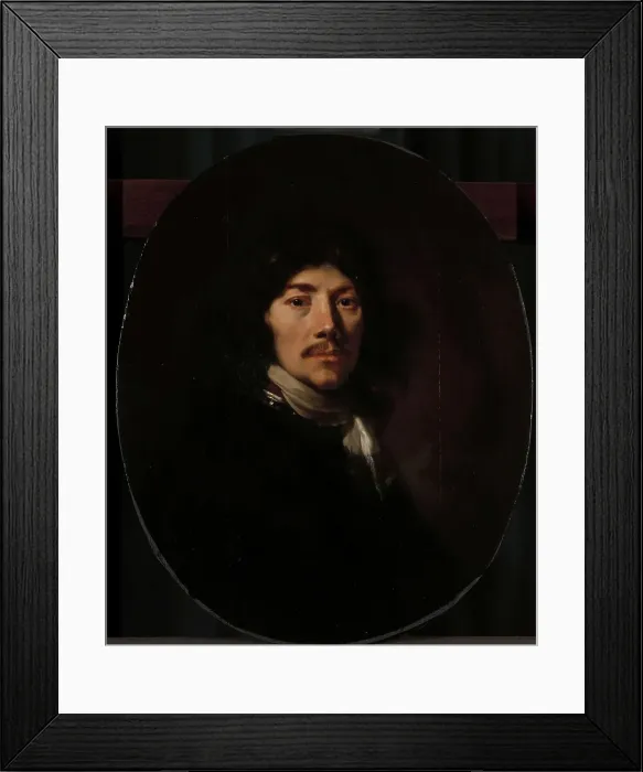 Framed Print : Self Portrait, circa 1660, 1655-1665. Creator: Jacob van Loo Framed Print : Self Portrait, circa 1660, 1655-1665. Creator: Jacob van Loo