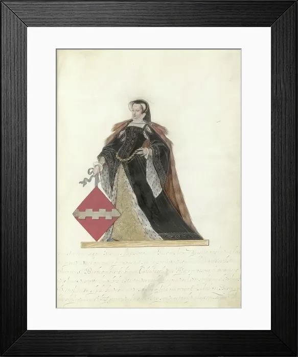 Framed Print : Elisabeth van Buren, Lady of Culemborg, c.1600-c.1625. Creator: Nicolaes de Kemp Framed Print : Elisabeth van Buren, Lady of Culemborg, c.1600-c.1625. Creator: Nicolaes de Kemp