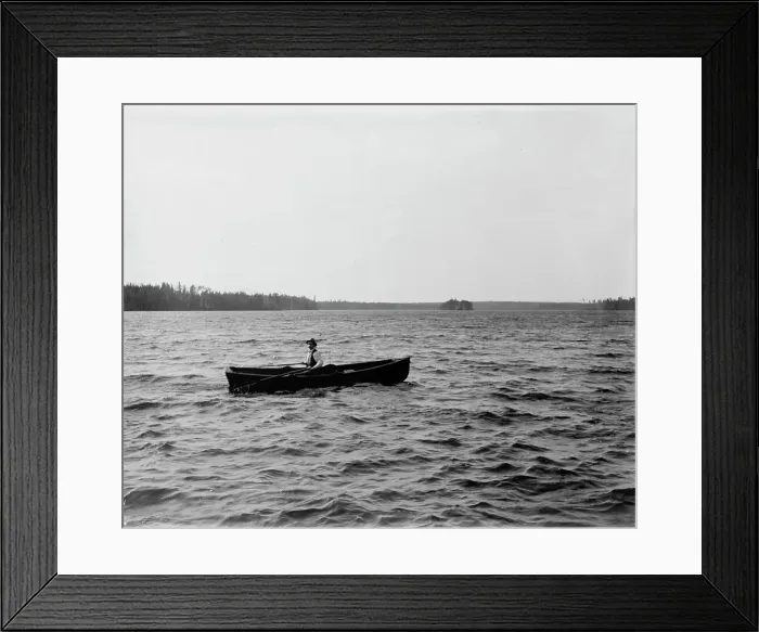 Framed Print : St. Croix Lake, looking down, between 1880 and 1899. Creator: Unknown Framed Print : St. Croix Lake, looking down, between 1880 and 1899. Creator: Unknown