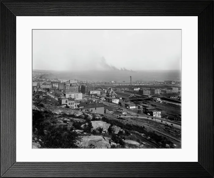 Framed Print : The Bluffs, Duluth, Minn. c1898. Creator: Unknown Framed Print : The Bluffs, Duluth, Minn. c1898. Creator: Unknown