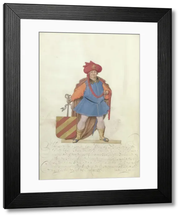 Framed Print : Count Gerbrandt van Teisterbant and Beusichem, c.1600-c.1625. Creator: Nicolaes de Kemp Framed Print : Count Gerbrandt van Teisterbant and Beusichem, c.1600-c.1625. Creator: Nicolaes de Kemp