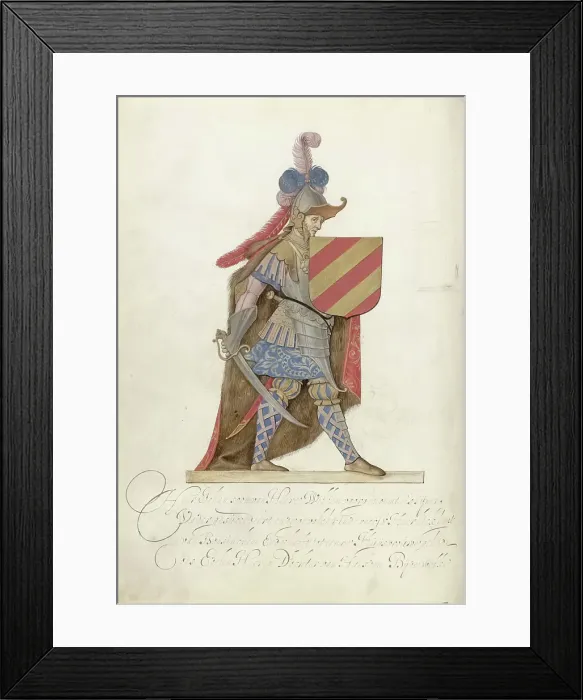 Framed Print : Count Hendrik van Beusichem, c.1600-c.1625. Creator: Nicolaes de Kemp Framed Print : Count Hendrik van Beusichem, c.1600-c.1625. Creator: Nicolaes de Kemp