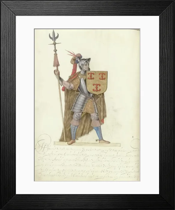 Framed Print : Hubrecht III van Bosinchem, lord of Culemborg, c.1600-c.1625. Creator: Nicolaes de Kemp Framed Print : Hubrecht III van Bosinchem, lord of Culemborg, c.1600-c.1625. Creator: Nicolaes de Kemp