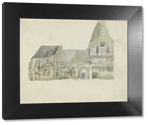 Side view of a church, 1822-1893. Creator: Willem Troost II
