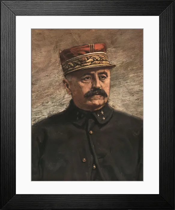 Framed Print : Le General Franchet D'Esperey; Commandant D'armee, 1918. Creator: Unknown Framed Print : Le General Franchet D'Esperey; Commandant D'armee, 1918. Creator: Unknown